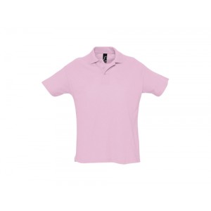 POLO PIQUÉ M/M 3 BOT SUMMER COR DE ROSA 